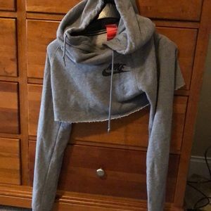 Nike cropped hoodie